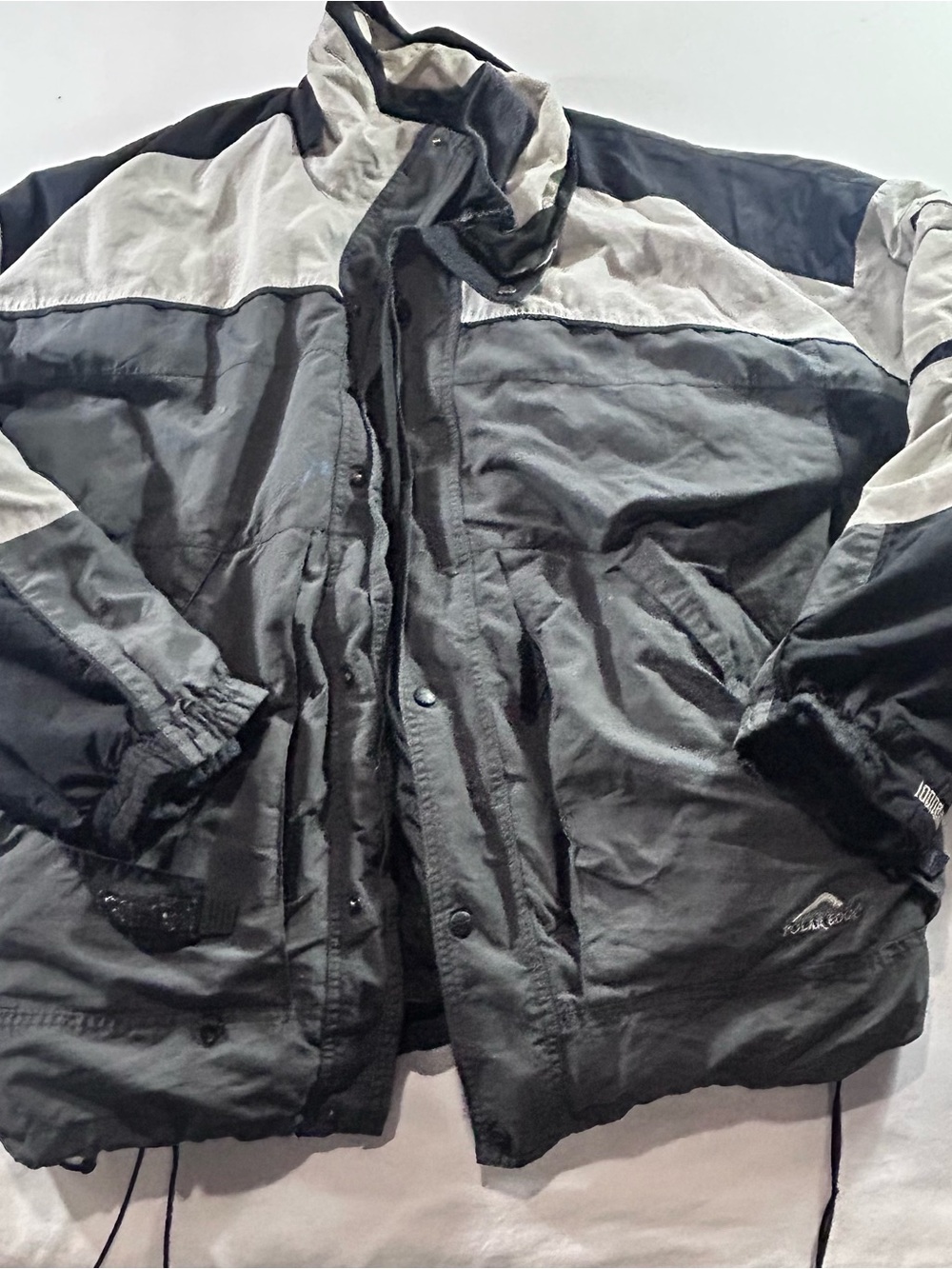 Polar Edge Men’s Large 3-in-1 Ski Jacket 10000mm Waterproof Fleece Liner Black